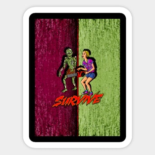 Zombie Survival Sticker